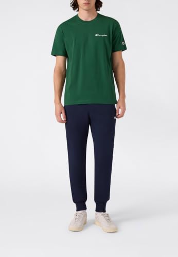 Pantalon homme Champion Herrenhose mit Rippbündchen marineblau - vue 4