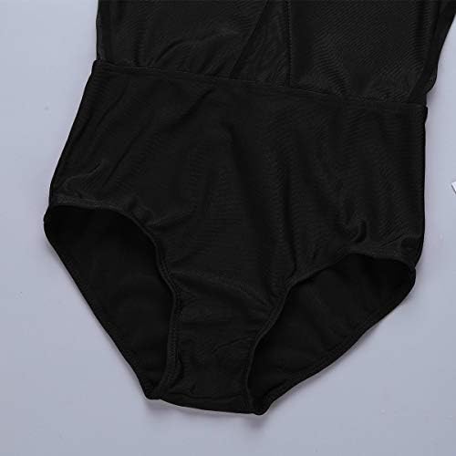 XiaoMoSha Set di body da ginnastica a tre pezzi per ragazze, body