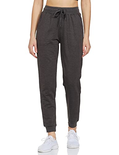 Image of Amazon Brand - Symbol Women's Slim Pants (SB-AW21TR-716 Dk Grey Melange M)