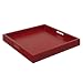Convenience Concepts Palm Beach Serving Tray, Red