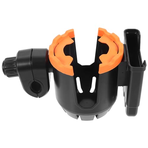 minkissy Wheel Chair Cup Holder Mobile Cup Holder for Wheelchair Walker Scooter Stroller Abs Rubber Construction Easy to Use