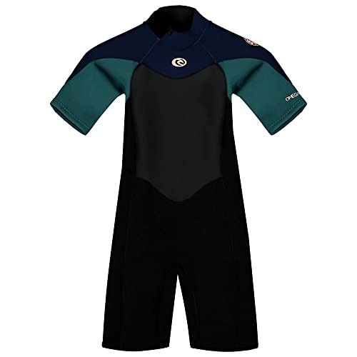 Rip Curl Omega 1.5mm Short Sleeve Womens Wetsuit UK 8 Reg Green