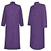 Buddhi Mens Priest Costume Adult Priest Costume Father Robe Stole Cosplay Stage Halloween Catholic Clergy Priest Vestments Cosplay Cassock Renaissance Cosplay