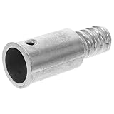 UKCOCO Aluminiumlegierung Verbindung 20,4mm für Besenstiele Gewindeadapter mit Sicherer Stabiler und Teleskopstangen für Haushaltsreinigung und Putzdienste