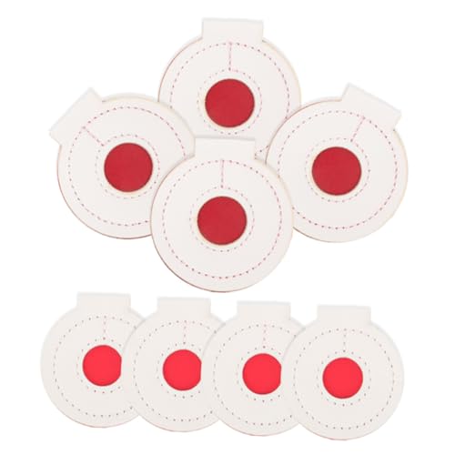 ibasenice 8Pcs Hanging Targets Durable Design for Archery Practice Lightweight Portable Shooting Targets for Use for Personal Professional