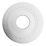 Medaglione plafoniera PU, multicolore, 30 cm (bianco)