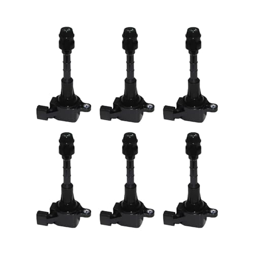 Bobine d'allumage pour INFINITI FX35 G35 M35 et NISSAN 350Z V6 22448AL61C Pack de 6