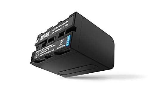 Newell Brand Rechargeable Li-ion Battery Replacement for NP-F970,7.2V 8600 mAh, Black Small. Compatible: DCR VX2100, DSR-PD150, DSR-PD170, FDR-AX1, HDR-AX2000, HDR-FX1, HDR-FX7, HDR-FX1000