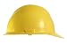 Bullard Yellow HDPE Cap Style Hard Hat with 6 Point Ratchet Suspension