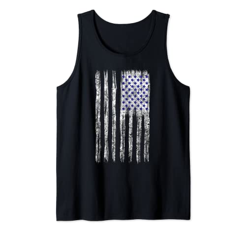 Vintage american flag t usa flag t 4th of July patriotic usa Tank Top