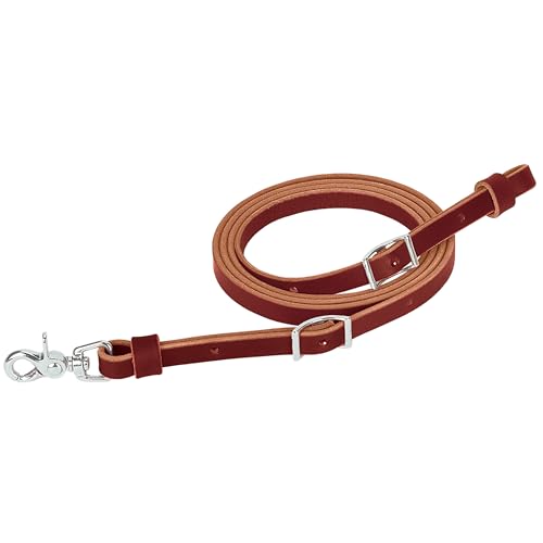 Rêne plate en cuir Weaver de 5/8 pouce pour vos randonnées nature