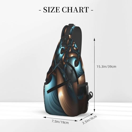 Bolso cruzado para hombre con bandolera diagonal negro miniatura 3