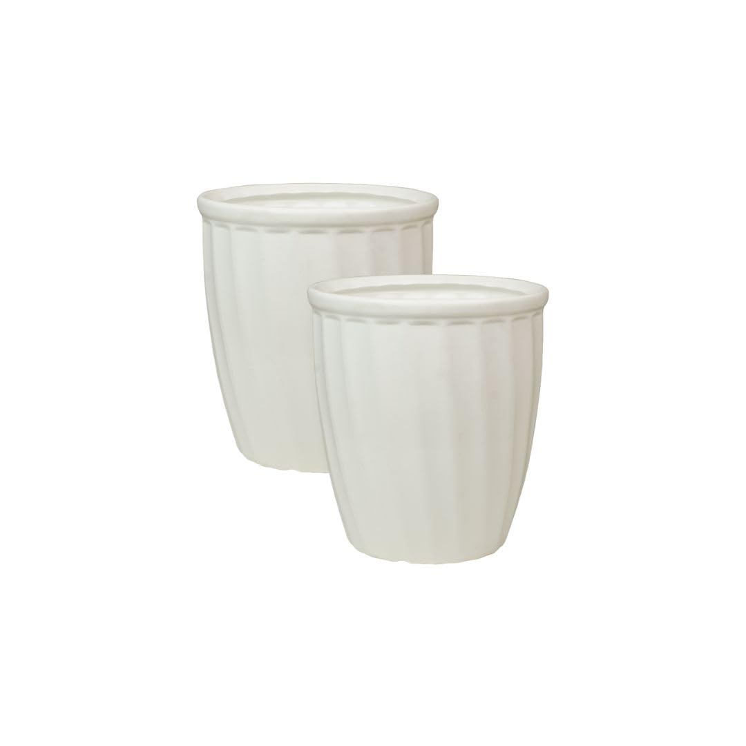 See full amazon price history chart for Harshdeep Plant Pots - Kyiv - Indoor Outdoor Balcony Garden Decorative Round Plastic Big Size Planters 10 Inch Set of 2 (White) Harshdeep Plant Pots - Kyiv - Indoor Outdoor Balcony Garden Decorative Round Plastic Big Size Planters 10 Inch Set of 2 (White) (B0D6Z4D9P8) Amazon Price History, Amazon Price Tracker