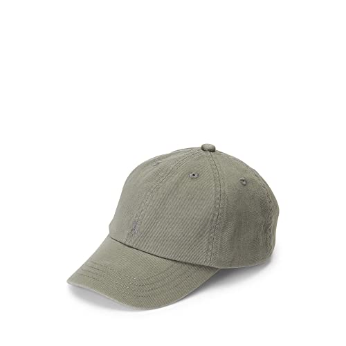 POLO RALPH LAUREN Little Boys Cotton Twill Ball Cap (4-7, C_Grey(5004))