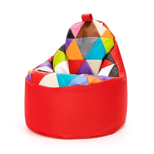 Ecopuf Yoko – Sitzsack Patchwork Design | Sitzsack aus...