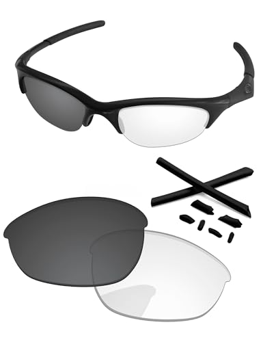 Image of Replacement Lenses & Rubber Kits for Oakley Half Jacket 60mm Sunglass - Precision Fit, UV Block & Impact Resistant
