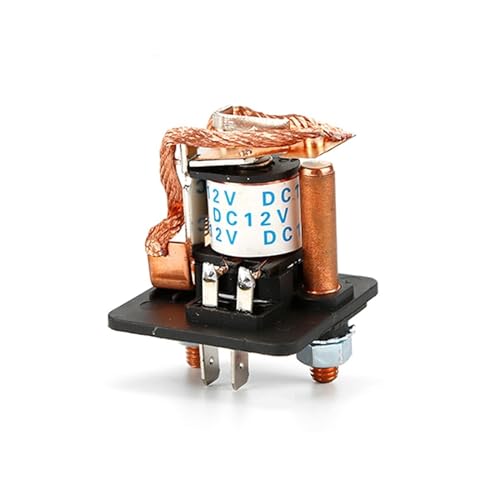 Relé de arranque 120A 12V interruptor alimentación principal coche 4 pines 4