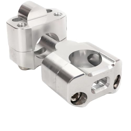 Rehausseur de guidon moto 22mm-28mm en alu pour moto tout-terrain
