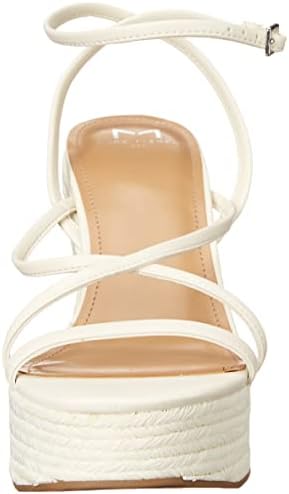 Marc Fisher LTD Women's Fetch Heeled Sandal, Chic Cream 150, 9 | Image 1