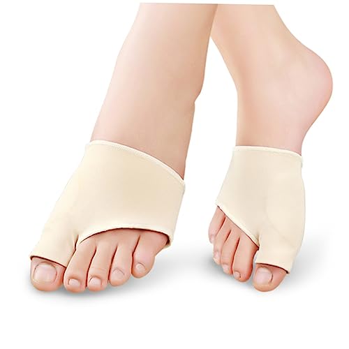 PACKOVE Hallux Splints Bunion Set Gel Protectors for Relief Comfortable S Skin Color for Day and Night Use Fits Shoes
