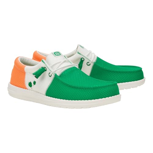 HEYDUDE Wally Tri Irish Flag, Men’s Shoes, Men's Slip-on Loafers, Comfortable & Light-Weight4