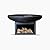 UNITED FIRE - Fire Pit Bighorn 39" Outdoor Fire Bowl, Steel Firepit for Patio, Backyard & Garden (39" Bighorn)