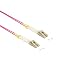 Produktbild Kabelbude.eu Duplex Patchkabel LC/LC 50/125µ, OM4 violett, 5,0m