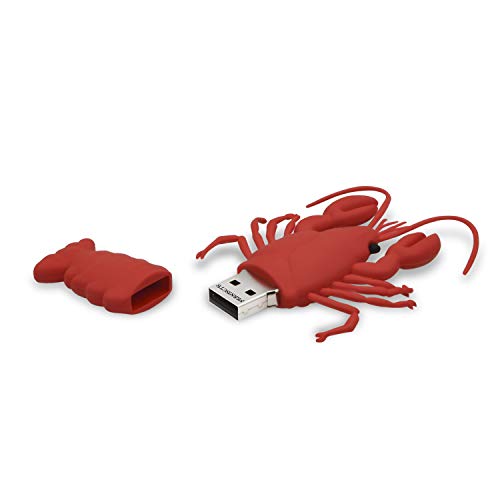 32Gb Usb 2.0 Flash Drive Usb Memory Stick - Cartoon Thumb Drive Red Lobster Pen Drive - Febniscte 3D Animal Shap Zip Drive #TOP7