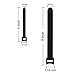 Patu Reusable Fastening Cable Ties - 40 Pcs (20 pcs 4