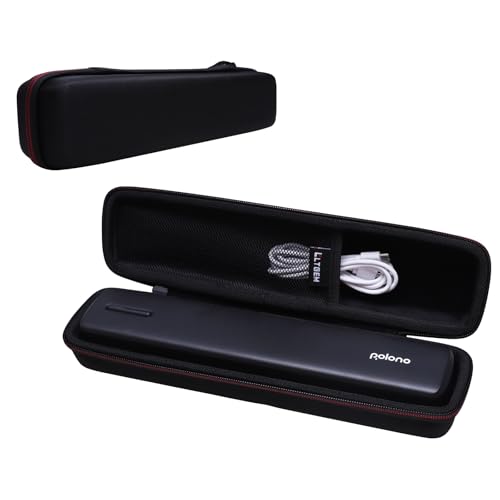 Étui pour imprimante portable POLONO D810 fini les rayures grâce au boîtier de voyage noir