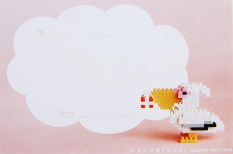 nanoblock postcard NP004 Pelican (japan import)