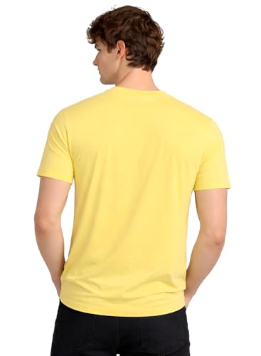 Image of ADRO Men's 100% Cotton Regular Fit T-Shirt