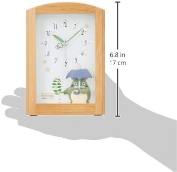 Miniatura 3 de Rhythm My Neighbor Totoro 4RM752MN06 Reloj despertador caja de música con melodía marrón Totoro R752N