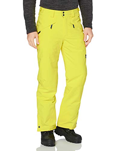 O'NEILL Hammer Pantalones para Nieve, Hombre, Amarillo Veneno, Medium