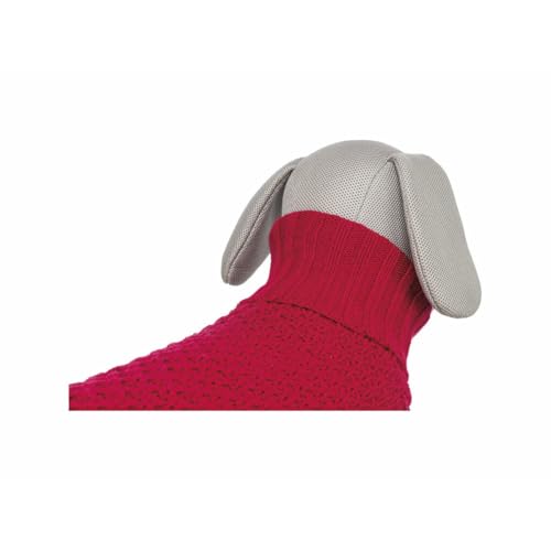 Pull pour chien Trixie rouge S en maille extensible confortable - 8