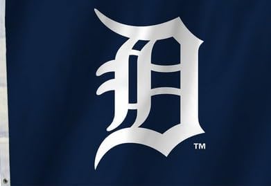 Detroit Baseball Flag 2x3 Feet - Officially Licensed