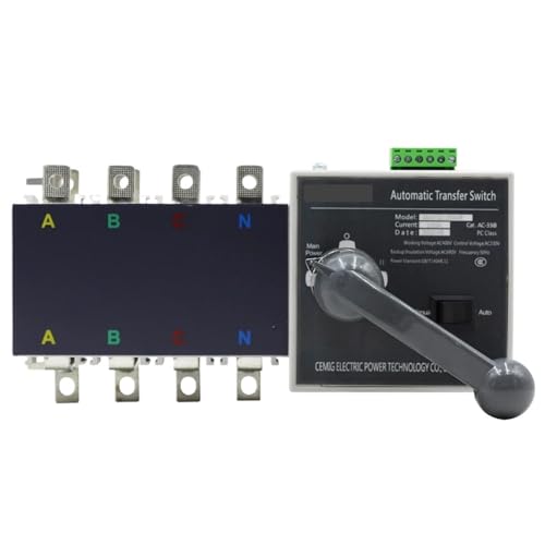 Interrupteur de transfert automatique contre les coupures de courant 400V