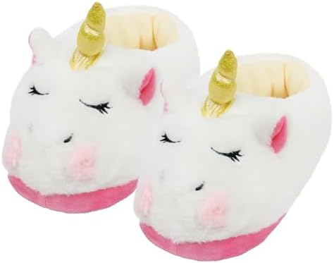 Women Animal Bunny Slippers Cute Plush House Shoes Warm Novelty C...