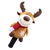 Golfschläger-Schutzhüllen Für Hölzer,Weihnachts Golfschläger Kopfabdeckung - Festliche Driver-Hülle - Für Golfer Auf Dem Golfplatz An Der Driving Range Im Freien Während Turnieren Beim Training Im