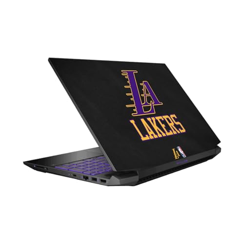Autocollant vinyle Los Angeles Lakers pour HP Pavilion 15.6 ajustement précis