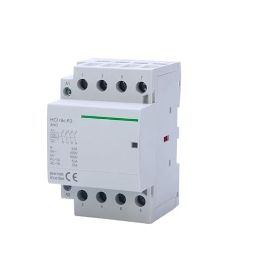 Contacteur domestique monobloc HCH8s 4P pour contrôle de circuit électrique 63A