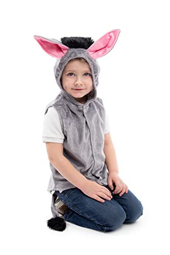Disfraz chaleco animal para niño 8-12 años lavable miniatura 2