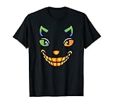 Gato de Cheshire para hombre, mujer, hombre, mujer, niño, ojo de gato sonriente para Halloween y fiesta de cumpleaños.