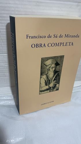 FRANCISCO DE SÁ DE MIRANDA - OBRA COMPLETA