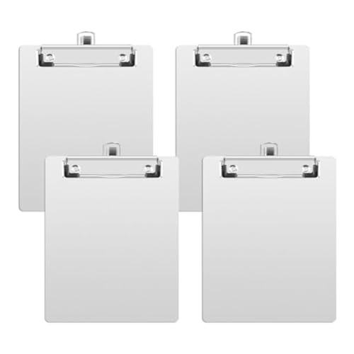 Presse-papiers A5 compact à pince forte et porte-stylo intégré