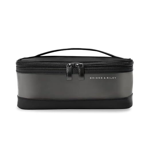 How to hide luggage in clothes Briggs & Riley Translucent Toiletry Bag