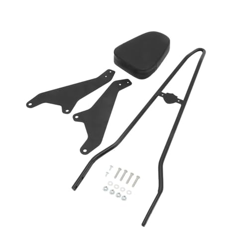 Dossier moto noir en finition soignée compatible avec Bolt XVS950 R-Spec