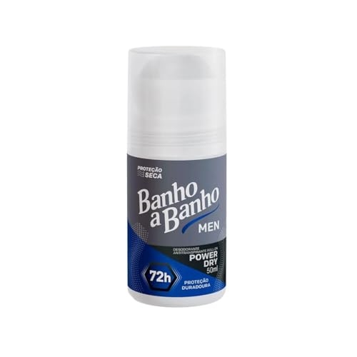 Desodorante Roll-On Masculino Banho a Banho Power Dry 50ml