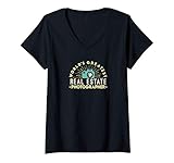 Womens Architecture Photography House Real Estate Photography V-Neck T-Shirt