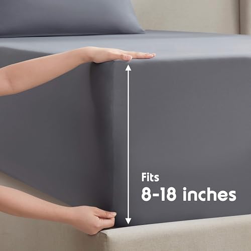 image for Nestl King Sheet Set - Luxury 1800 Ultra-Soft Microfiber King Bed Shee